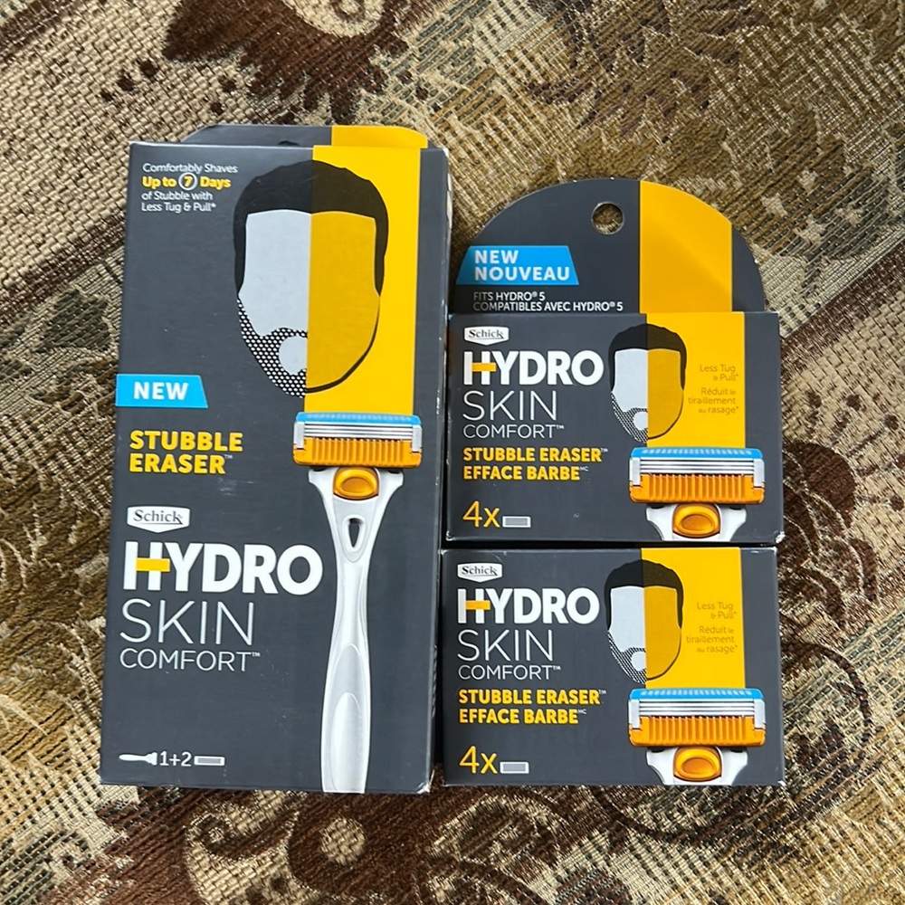 NIB Schick Hydro skin razors